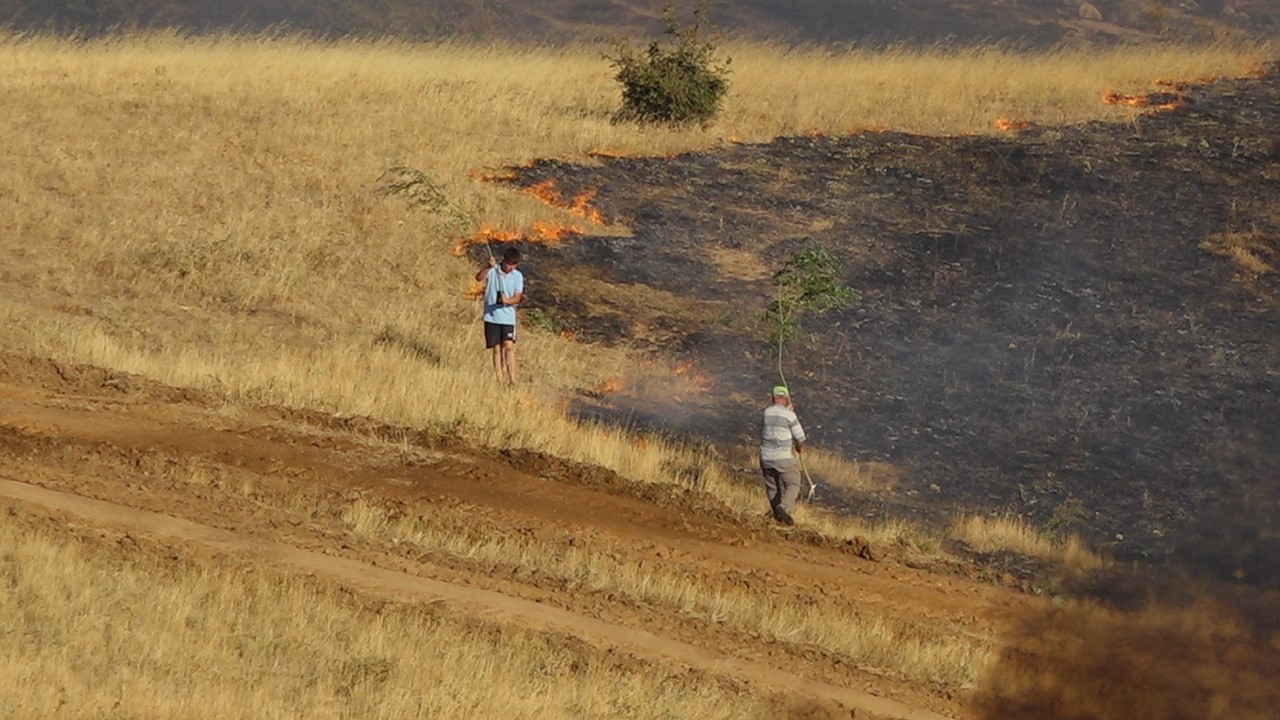 Kırklareli’nde korkutan yangın: 600 dekar alan zarar gördü