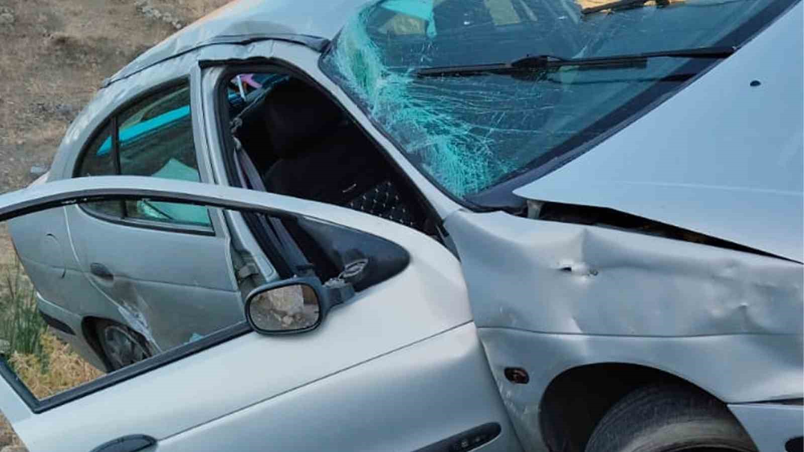 Kırıkkale&rsquo;de otomobil şarampole yuvarlandı: 1 yaralı
