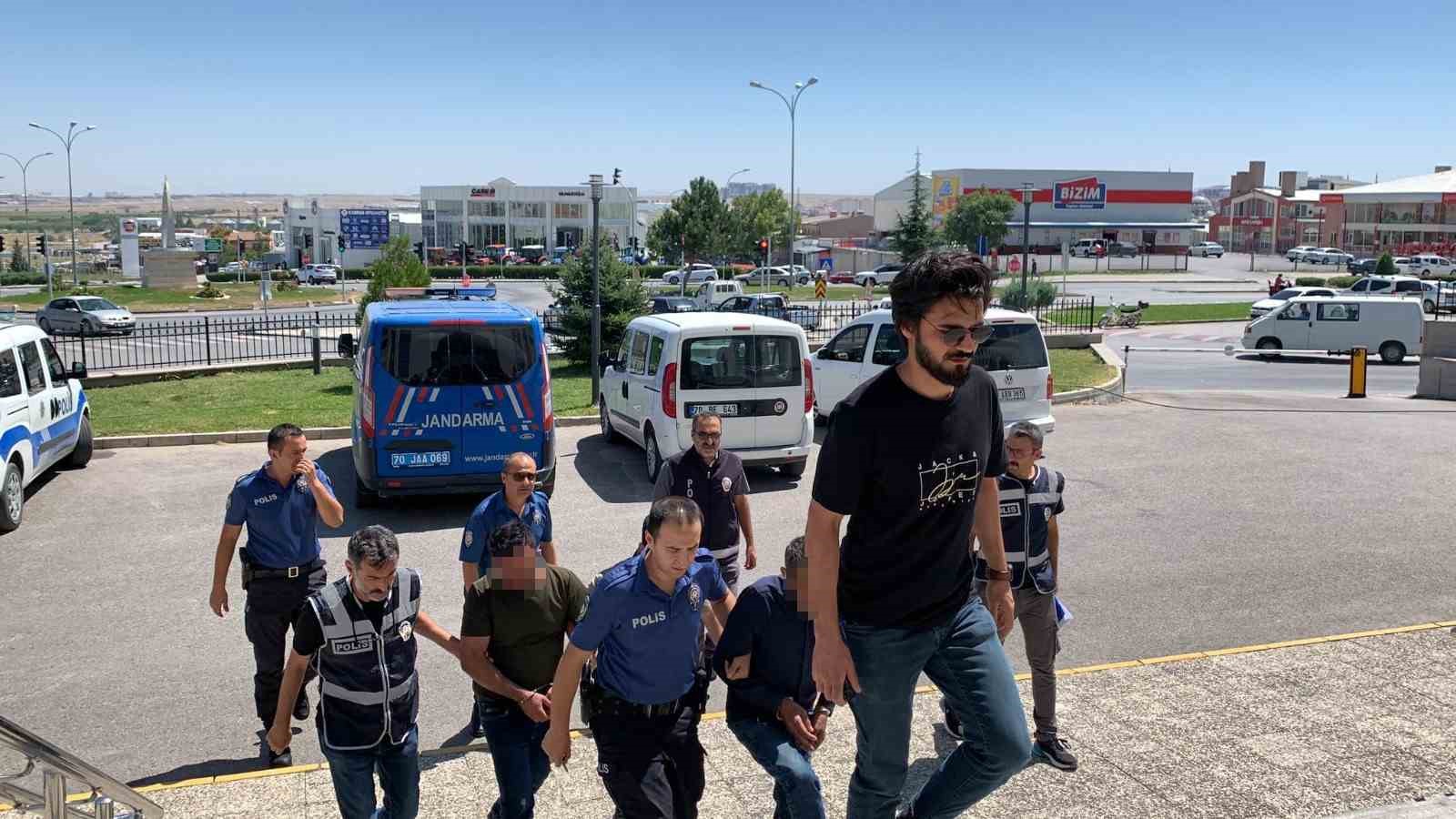 Karaman’da ‘change’ araç operasyonu: 2 tutuklama
