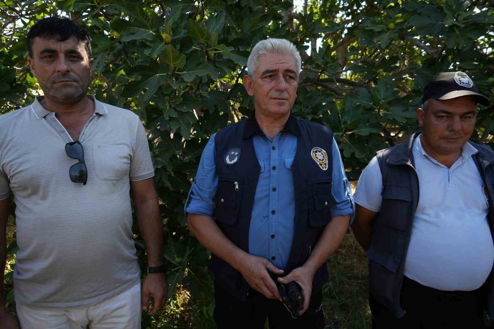 Aracı bek&ccedil;ilerin &uuml;zerine s&uuml;ren incir hırsızları tutuklandı
