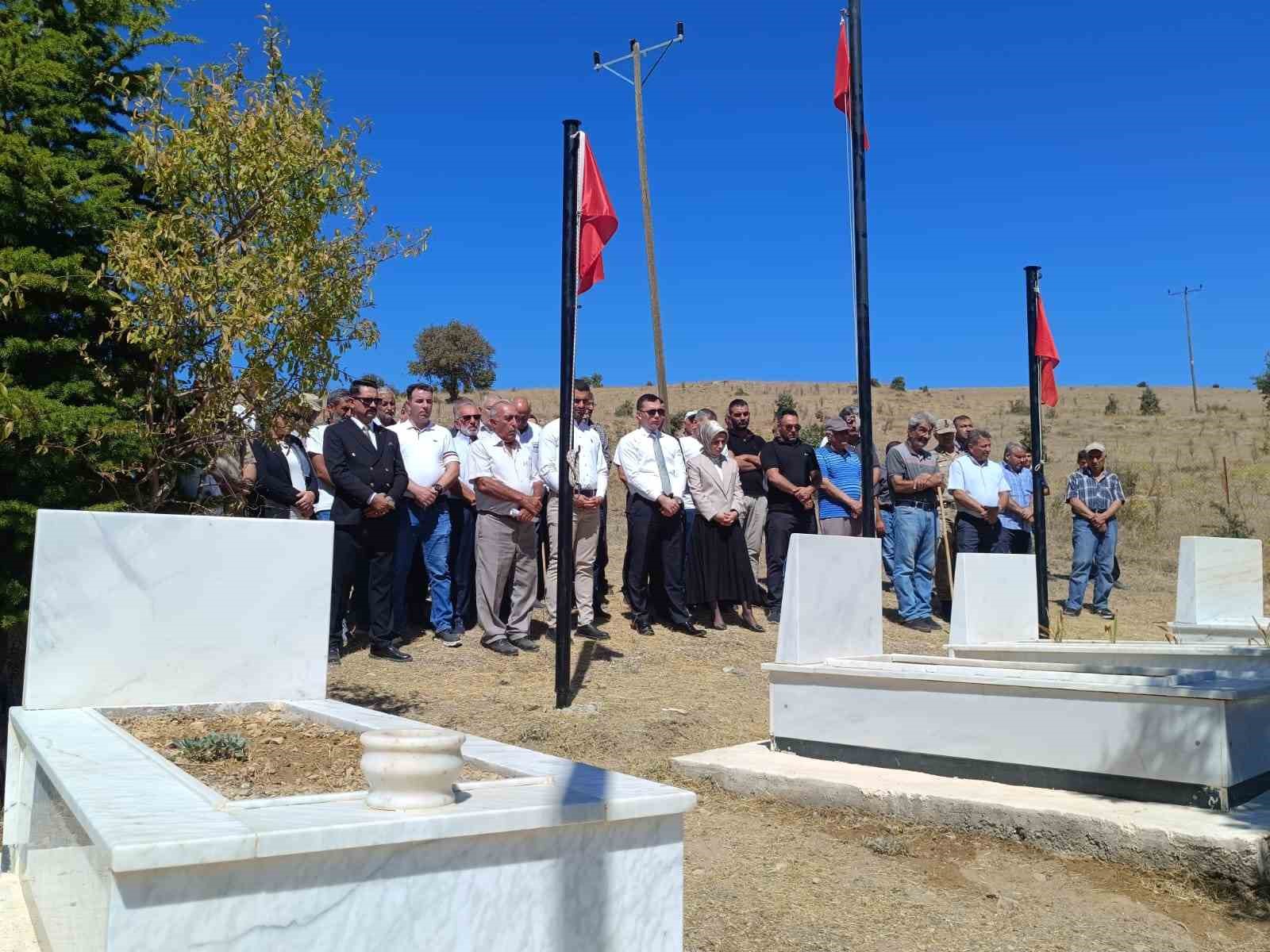 Güneybaşı Şehitleri şehadet yıldönümünde düzenlenen programla anıldı
