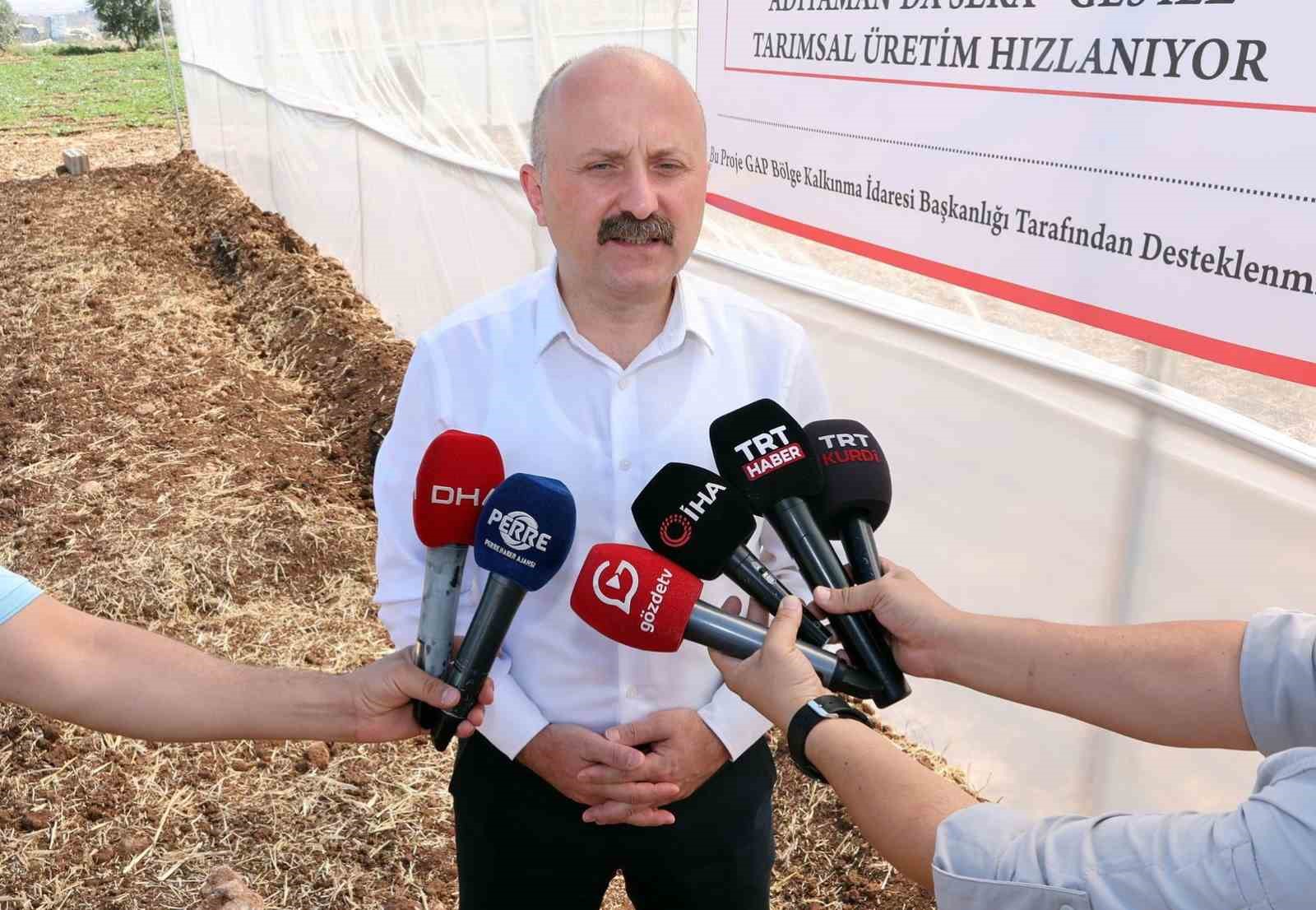 Devlet desteği ile kurulan seralar çiftçilere ciddi ekonomik katkı sağlayacak