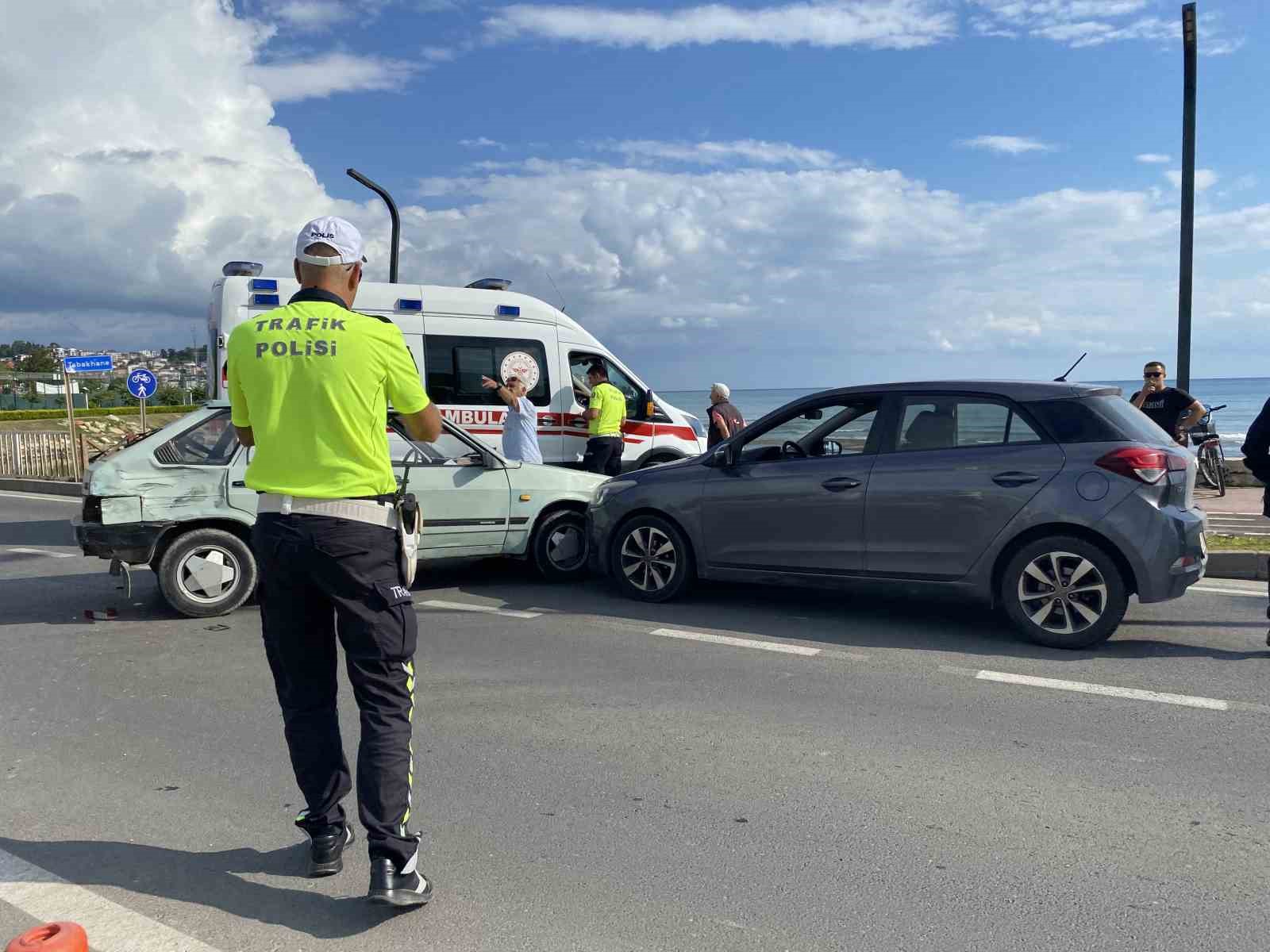 Ordu’da trafik kazası: 1 yaralı
