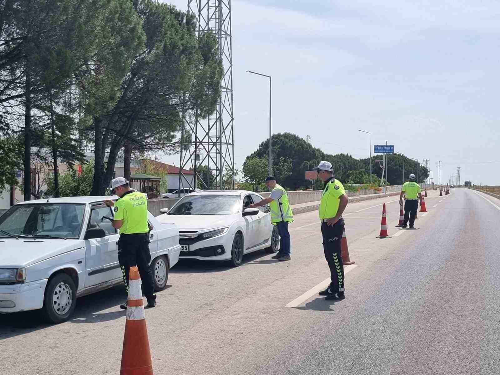 Kırklareli’nde trafik denetimi: 71 araç trafikten men edildi