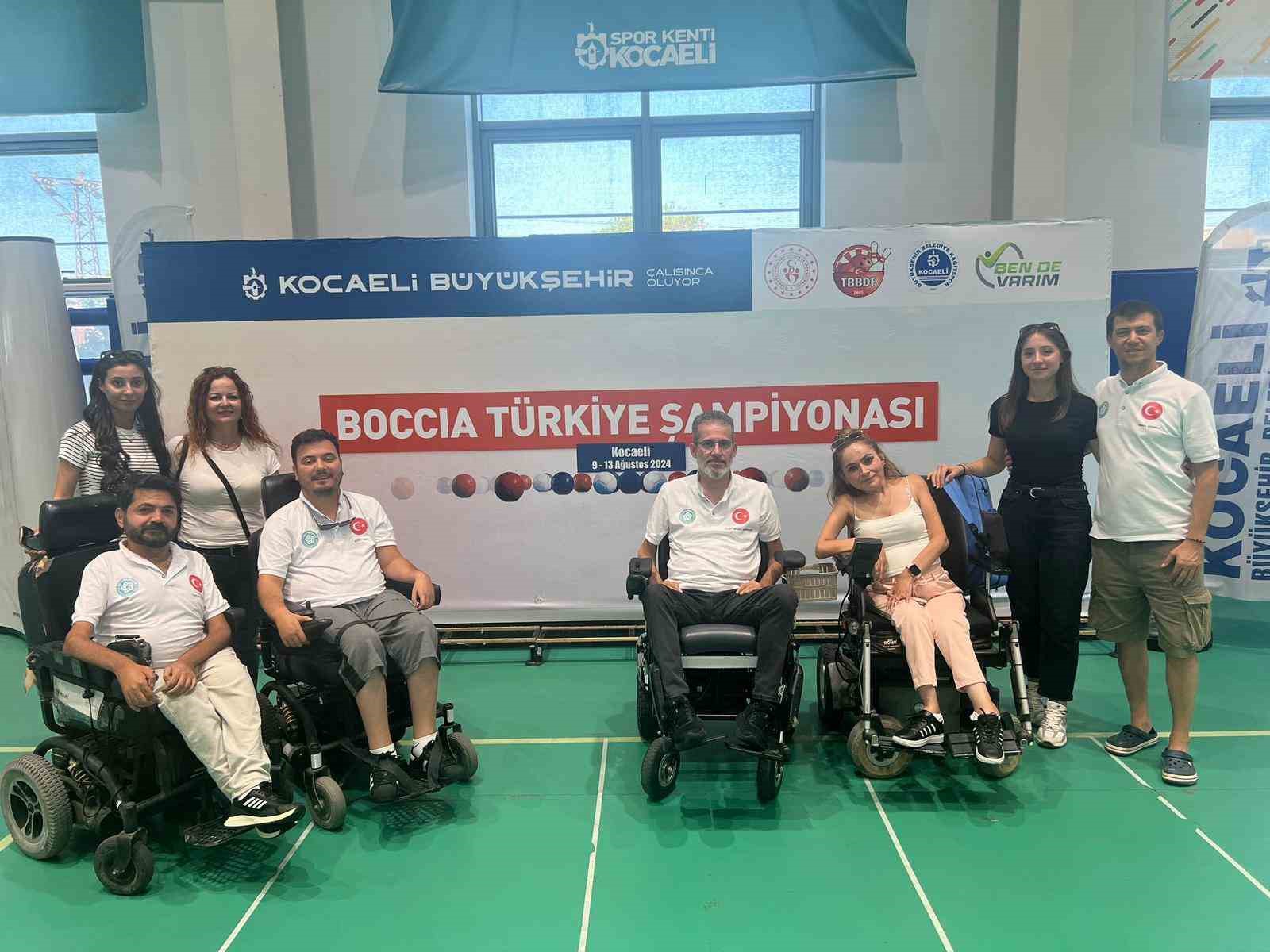 Boccia Türkiye Şampiyonası’nda büyük başarı
