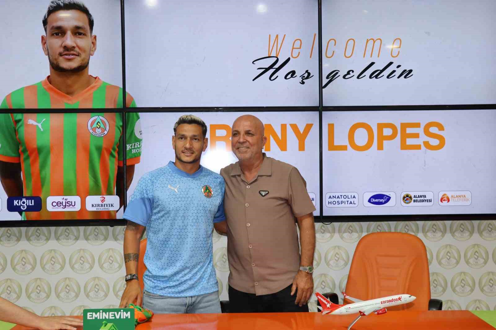 Rony Lopes, Alanyaspor&rsquo;da
