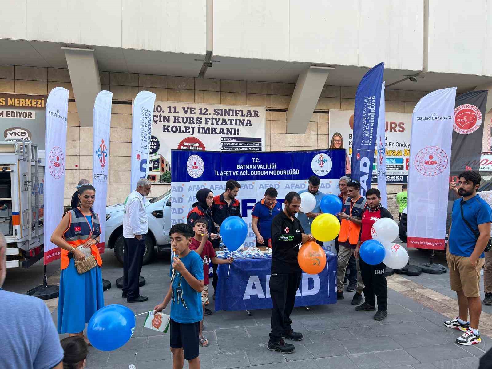 Batman’da Marmara Depremi anma etkinliği
