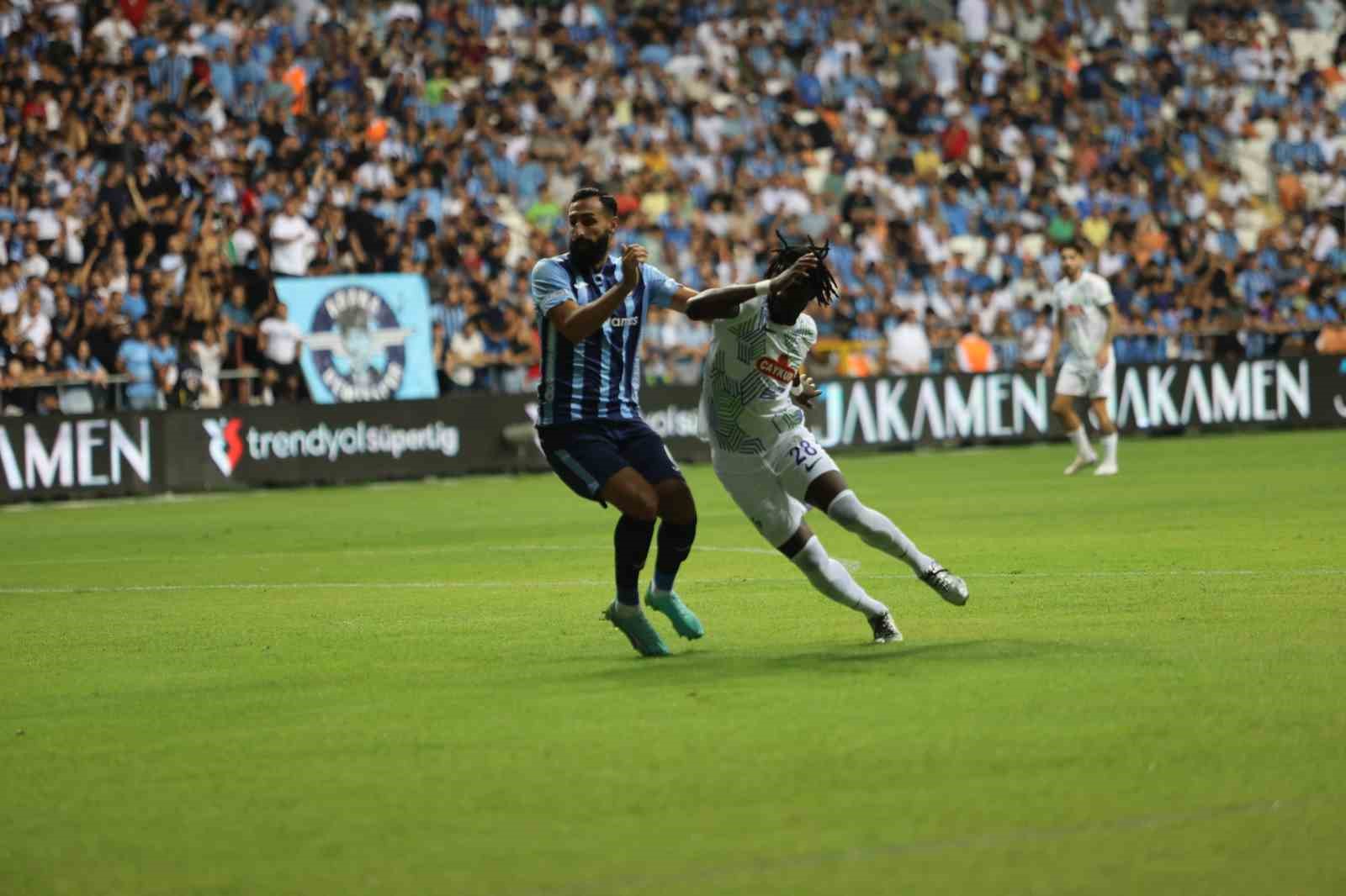 Trendyol Süper Lig: Adana Demirspor: 0 - Çaykur Rizespor: 0 (Maç devam ediyor)
