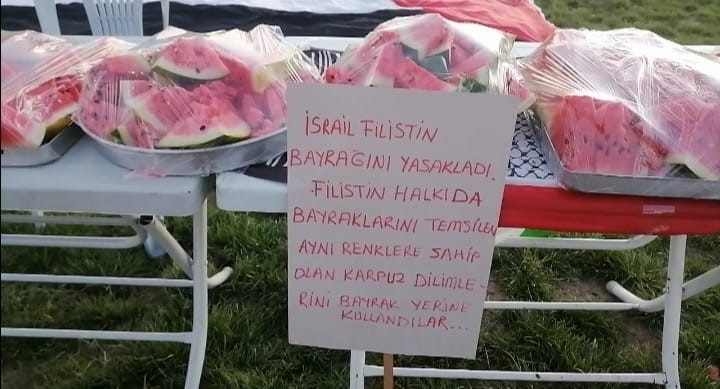 Filistin Dayanışma Etkinlikleri Millet Bahçesi’nde devam ediyor
