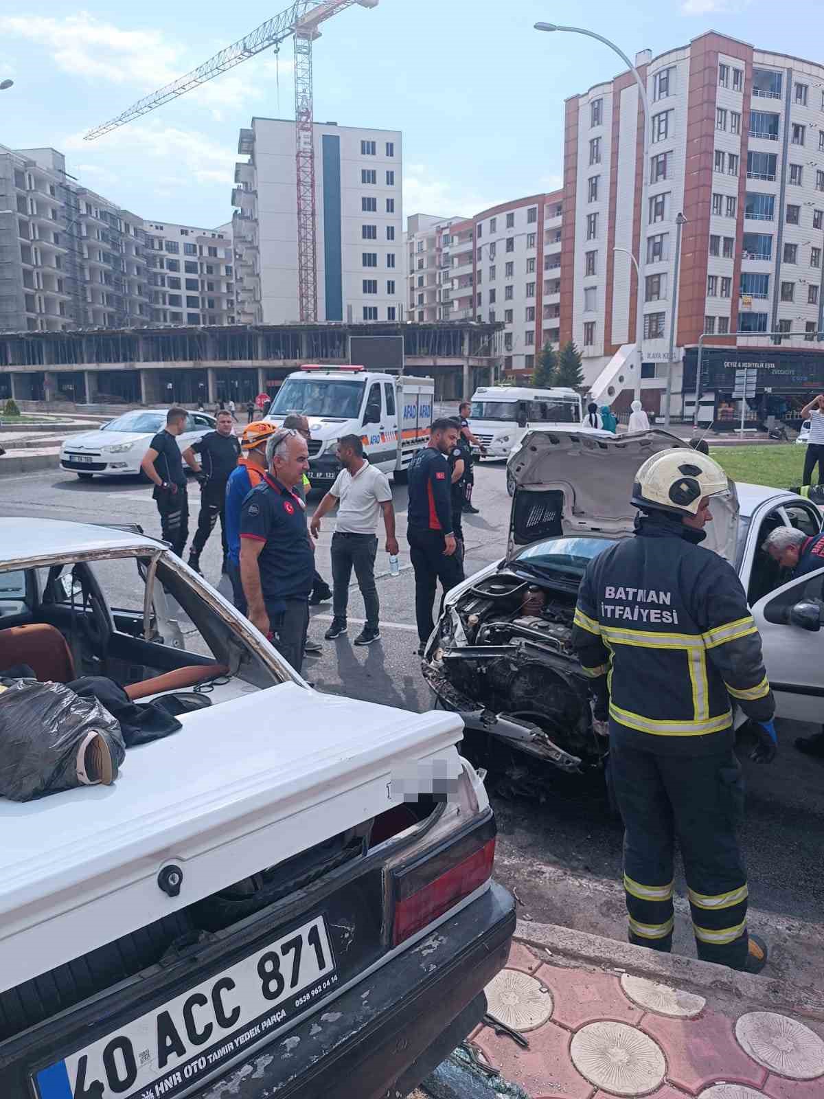 Batman’da trafik kazası: 5 yaralı
