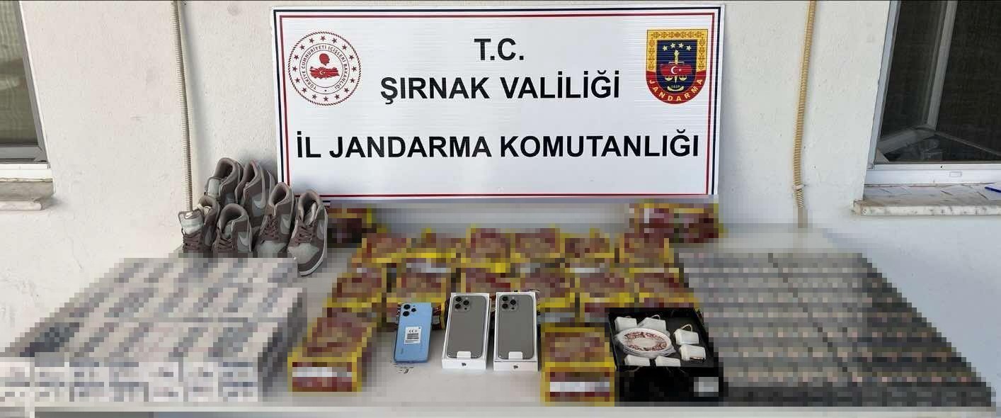 Şırnak’ta jandarmadan kaçakçılık operasyonu: 3 gözaltı