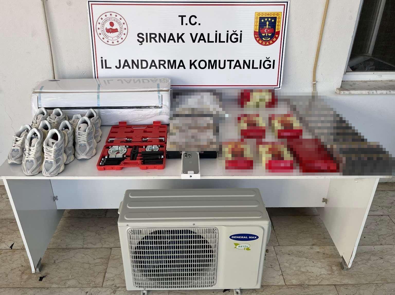 Şırnak’ta jandarmadan kaçakçılık operasyonu: 3 gözaltı
