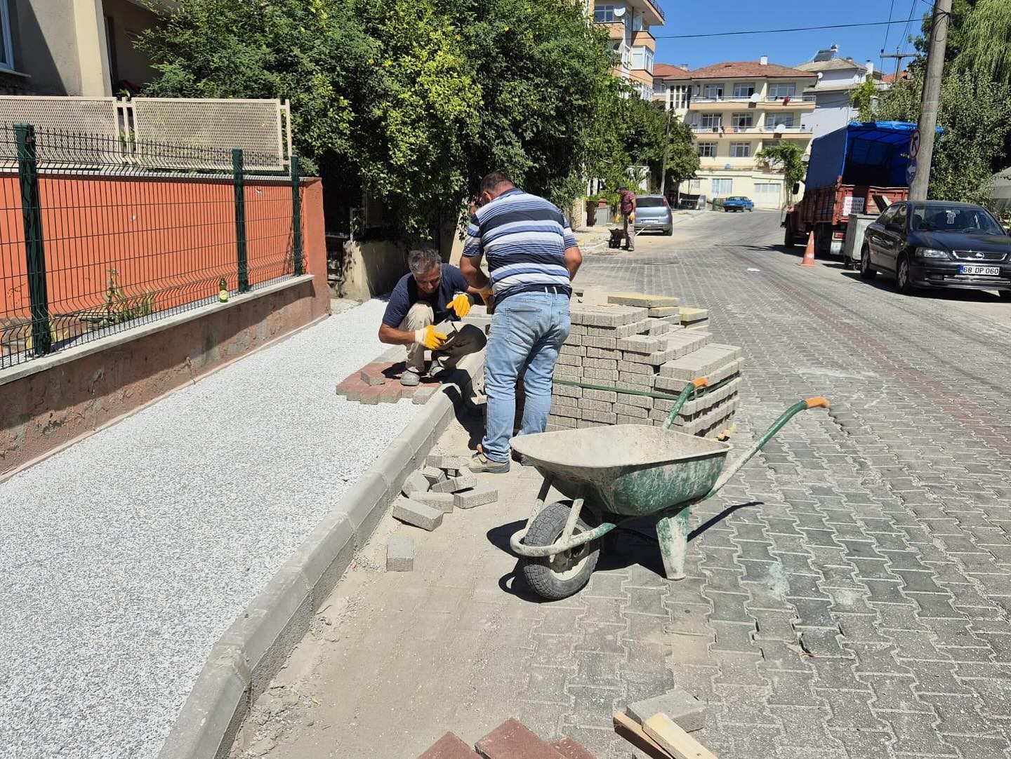 Bartın’da yol yapım çalışmaları sürüyor