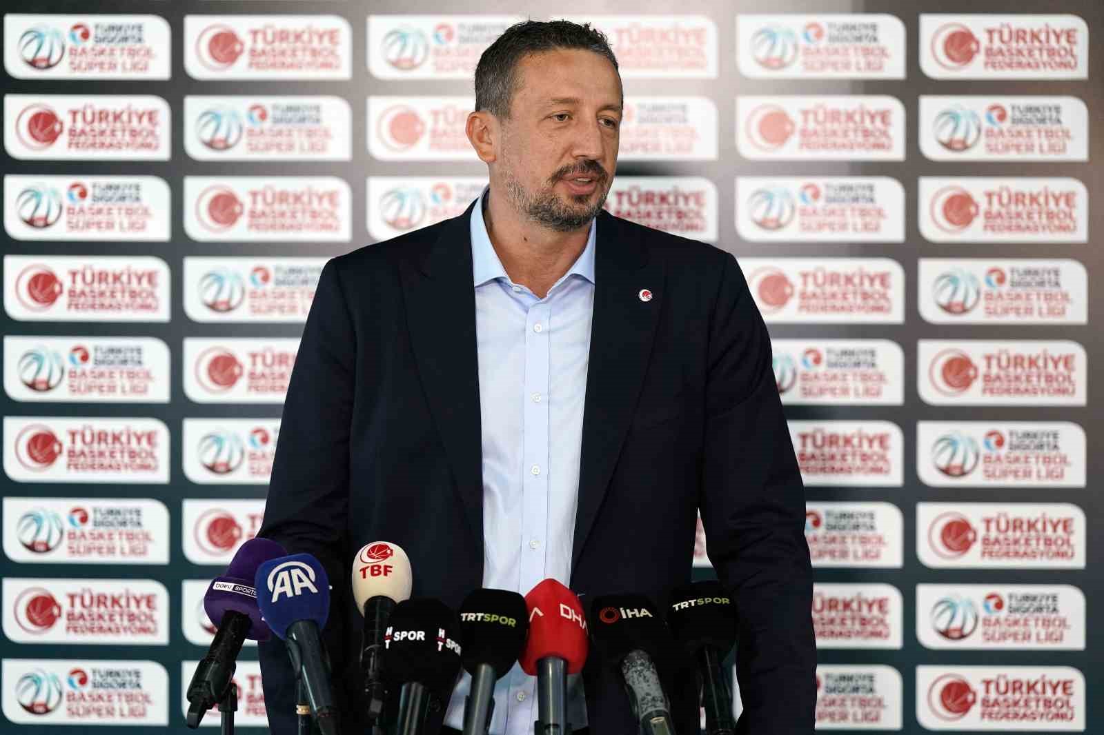 Basketbol S&uuml;per Ligi 2024-2025 sezonunu fikst&uuml;r &ccedil;ekimi yapıldı
