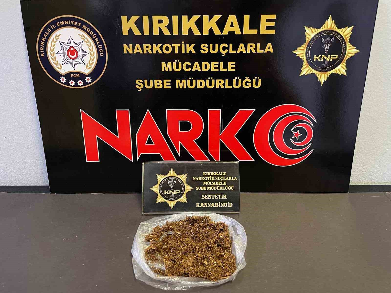 Kırıkkale&rsquo;de uyuşturucu operasyonu: 1 tutuklama
