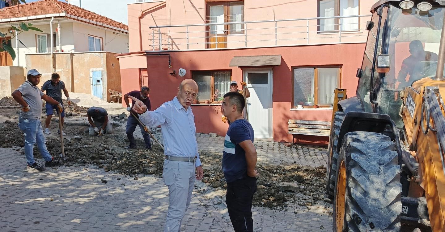 Amasra’da yollar yoğun bakıma alındı