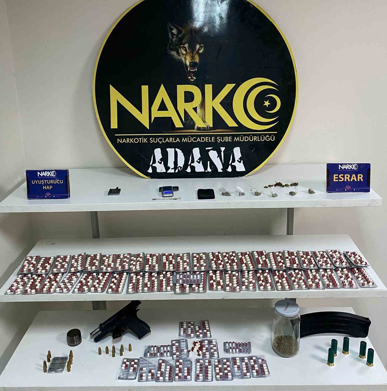 Adana&rsquo;da 32 uyuşturucu satıcısı tutuklandı
