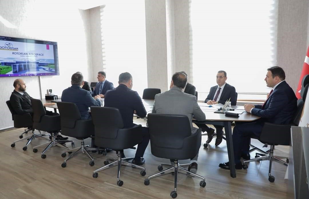 Altıntaş Zafer OSB y&ouml;netimi Vali Işın başkanlığında toplandı
