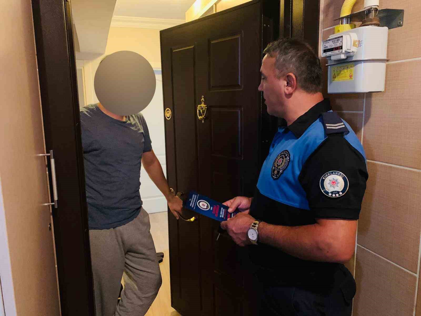 Kırklareli’nde suç mağdurları yalnız bırakılmıyor