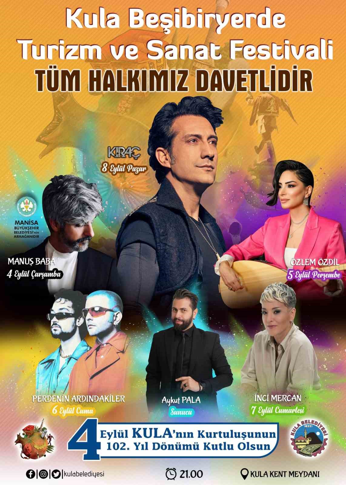 Kula&rsquo;nın Kurtuluşunun 102. Yılı Coşkuyla Kutlanacak
