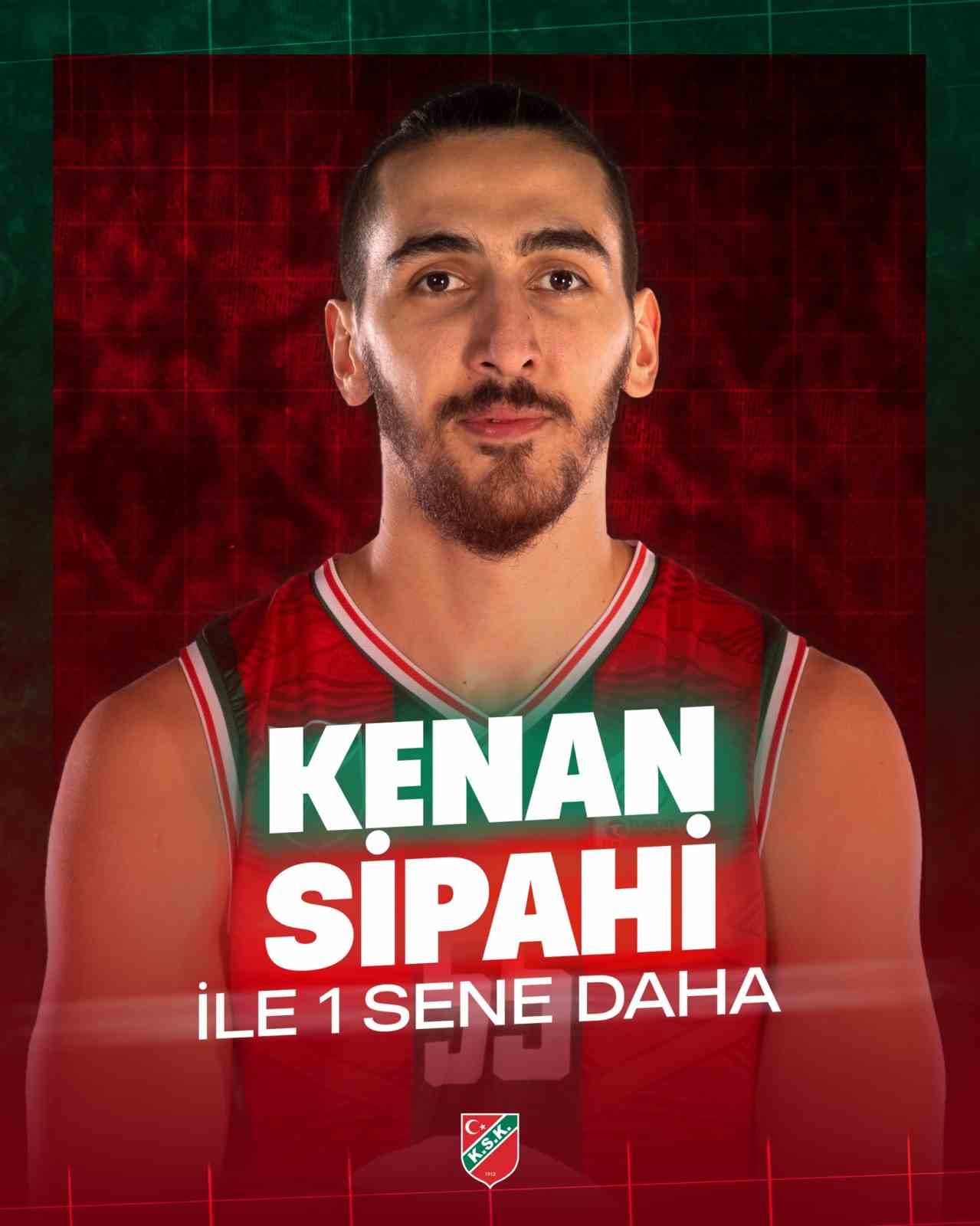 Kenan Sipahi, bir yıl daha Karşıyaka’da
