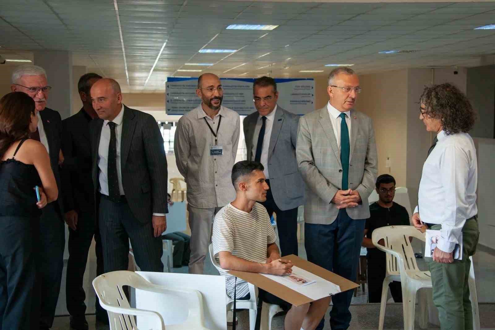 G&uuml;zel Sanatlar Fak&uuml;ltesi &ouml;zel yetenek sınavı yapıldı
