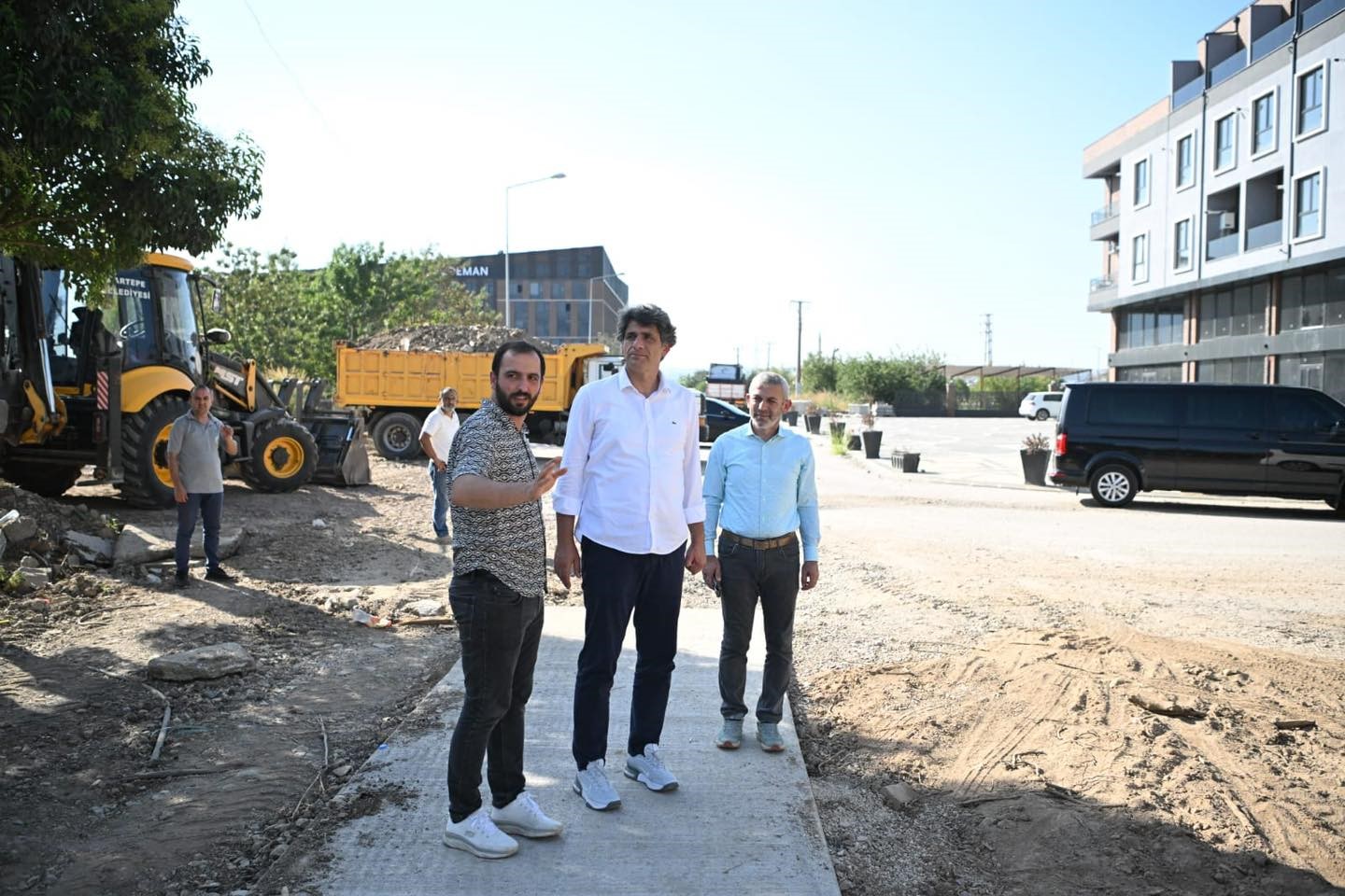 Kartepe’de çevre düzenlemesi çalışmaları hızla sürüyor