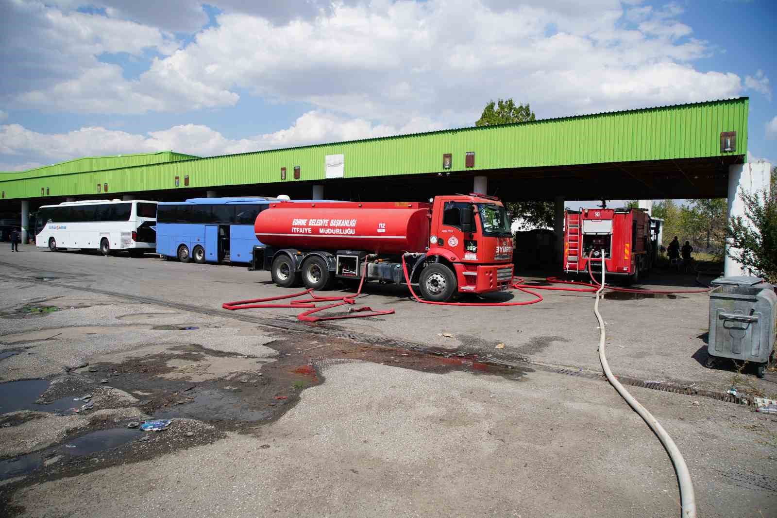 Edirne&rsquo;de y&uuml;rekleri ağza getiren yangın
