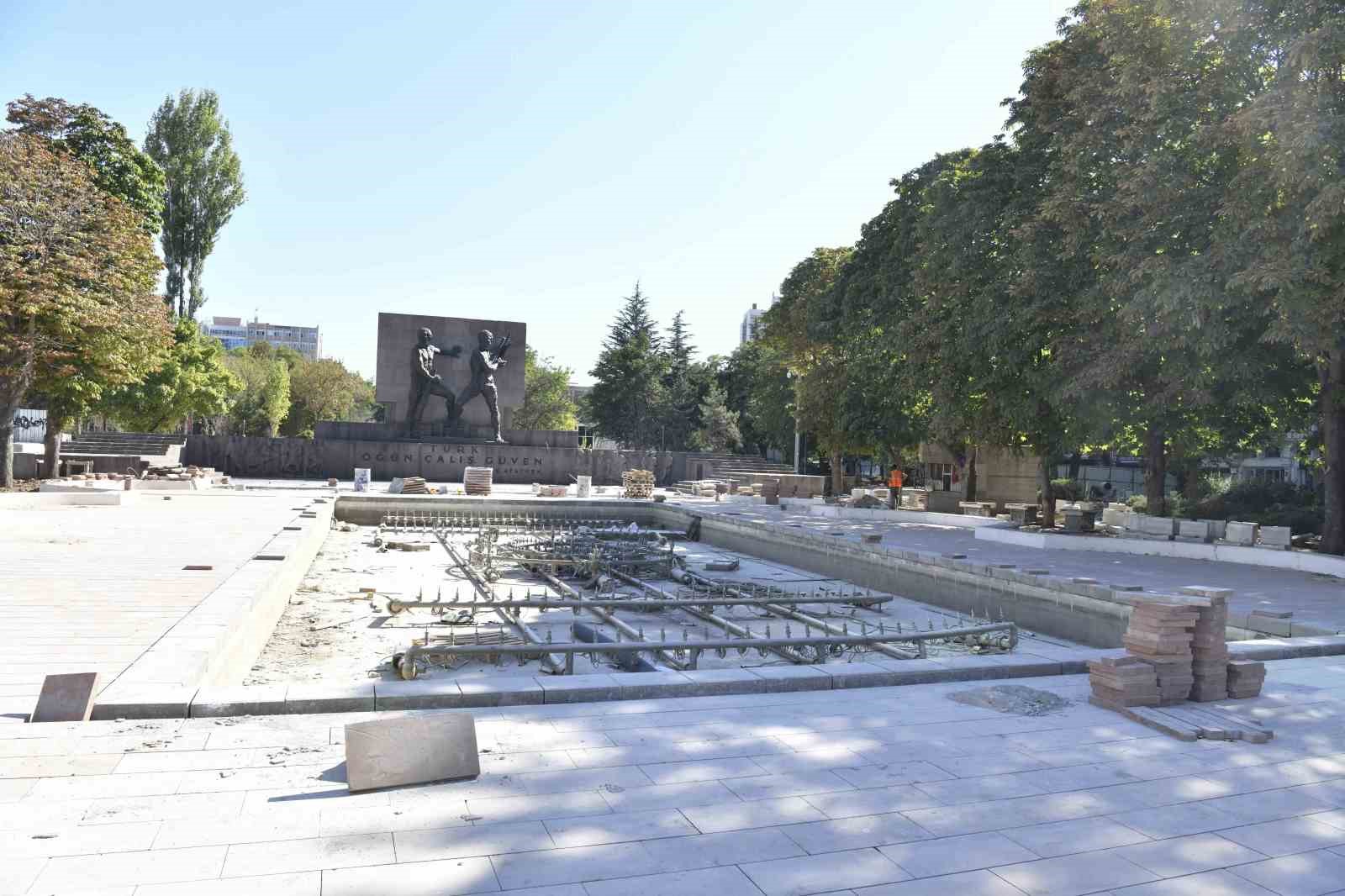 Ankara’nın Cumhuriyet tarihindeki ilk parkı Güvenpark yenileniyor
