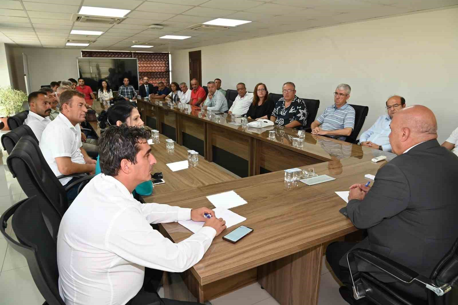 MASKİ Yunusemreli muhtarların taleplerini dinledi