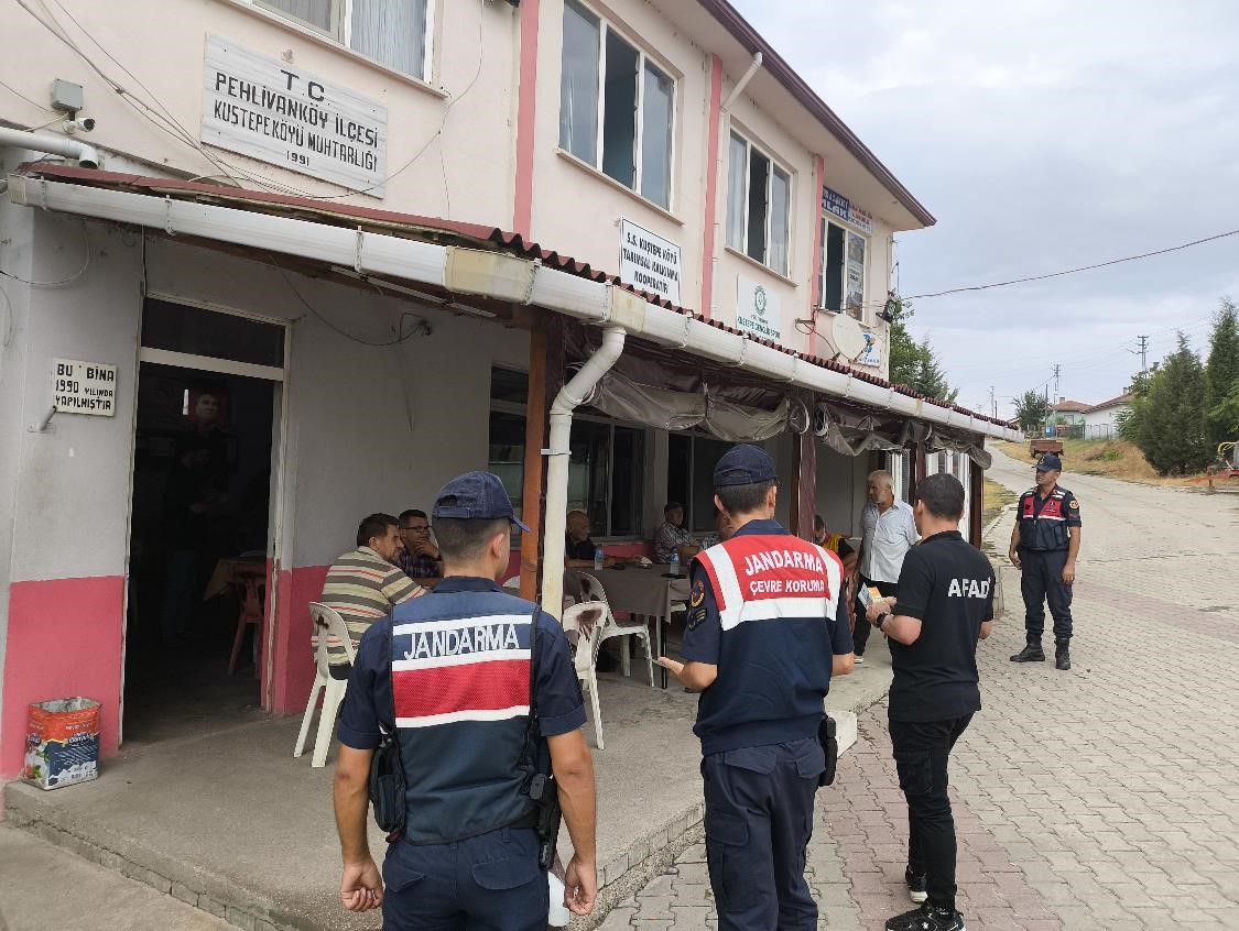 Pehlivanköy’de sel ve taşkın bilgilendirme faaliyeti