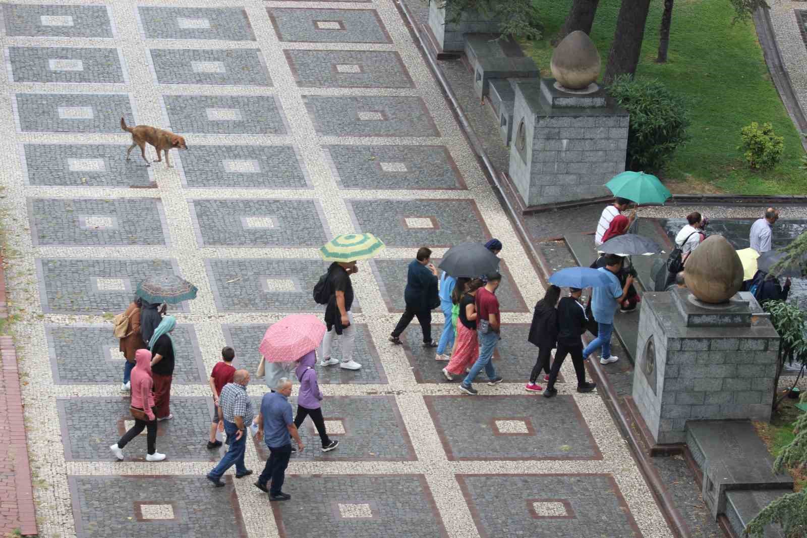 Samsun’u serinleten yağmur
