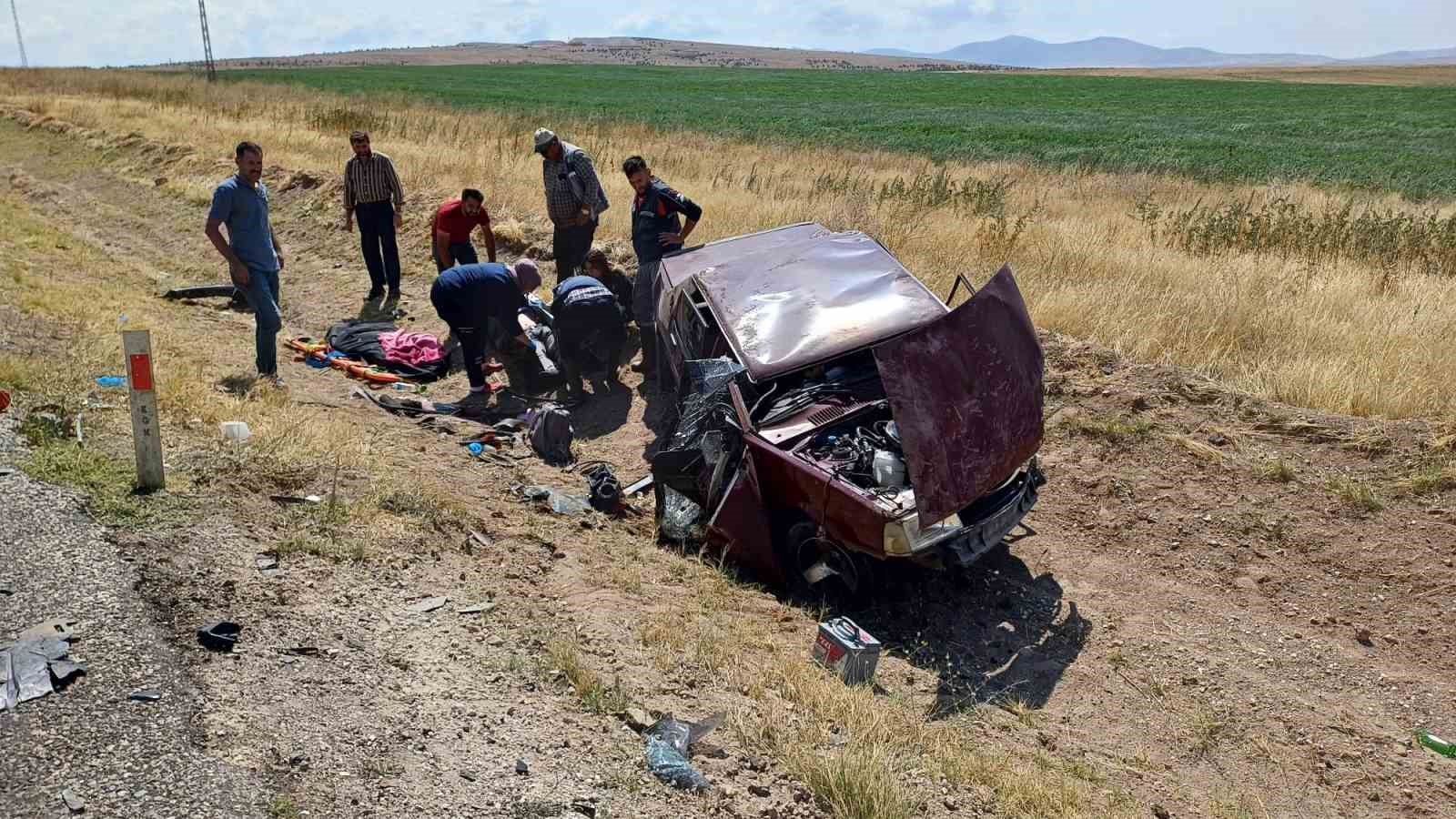 Yozgat’ta trafik kazası: 3 ölü, 3 yaralı