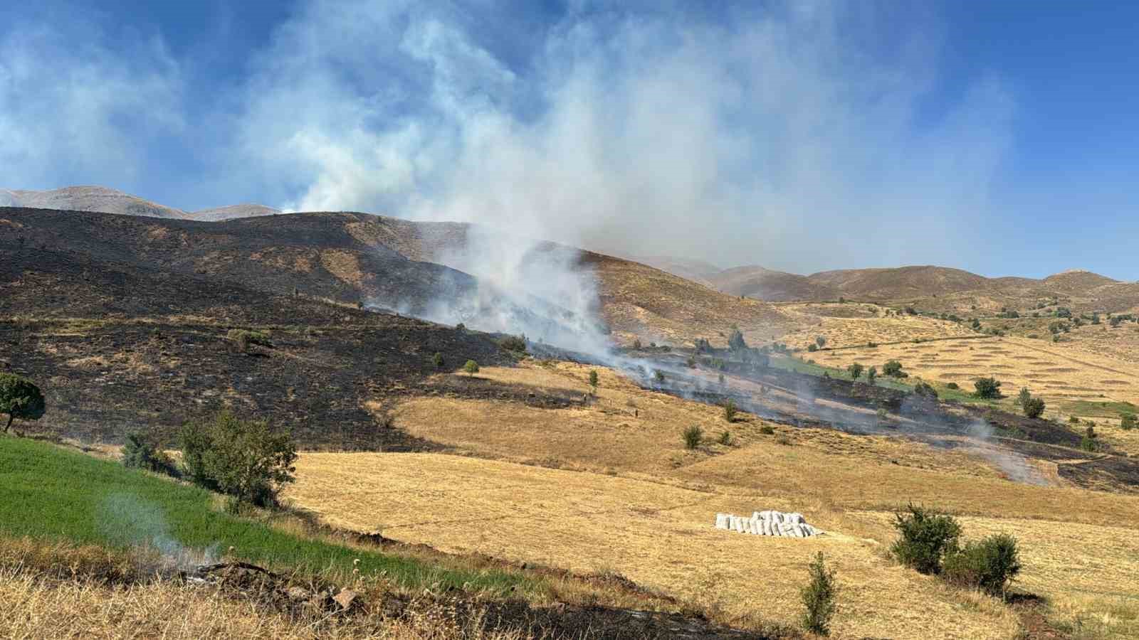 Bingöl’de 6 bölgede çıkan yangınlar söndürüldü
