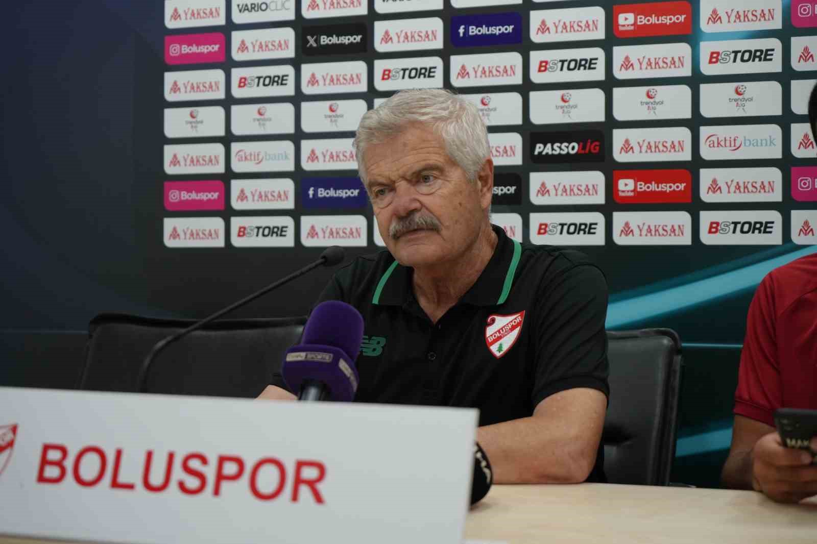 Boluspor-Esenler Erokspor maçının ardından
