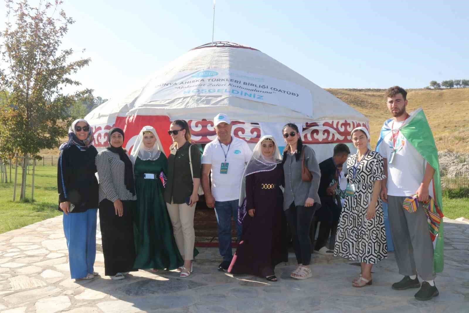 DAT&Uuml;B Ahlat&rsquo;taki Malazgirt Zaferi kutlamalarına katıldı
