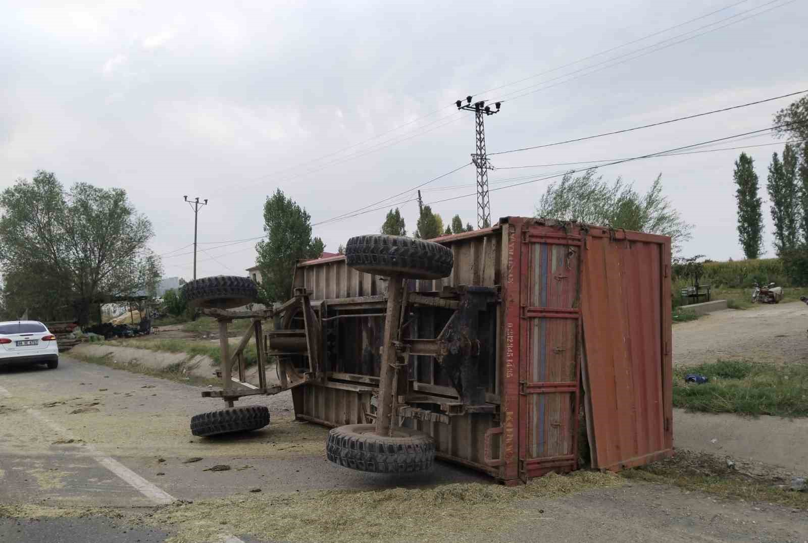 Iğdır’da trafik kazası: İki kişi yaralandı
