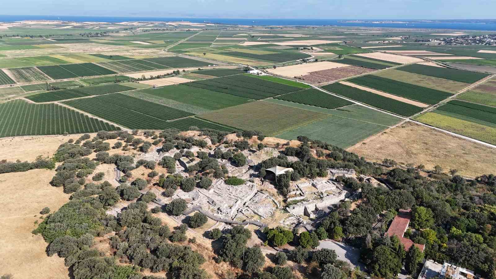 Troya Müzesi ve Troya Ören Yeri’ne 8 ayda 400 bin kişi ziyaret etti