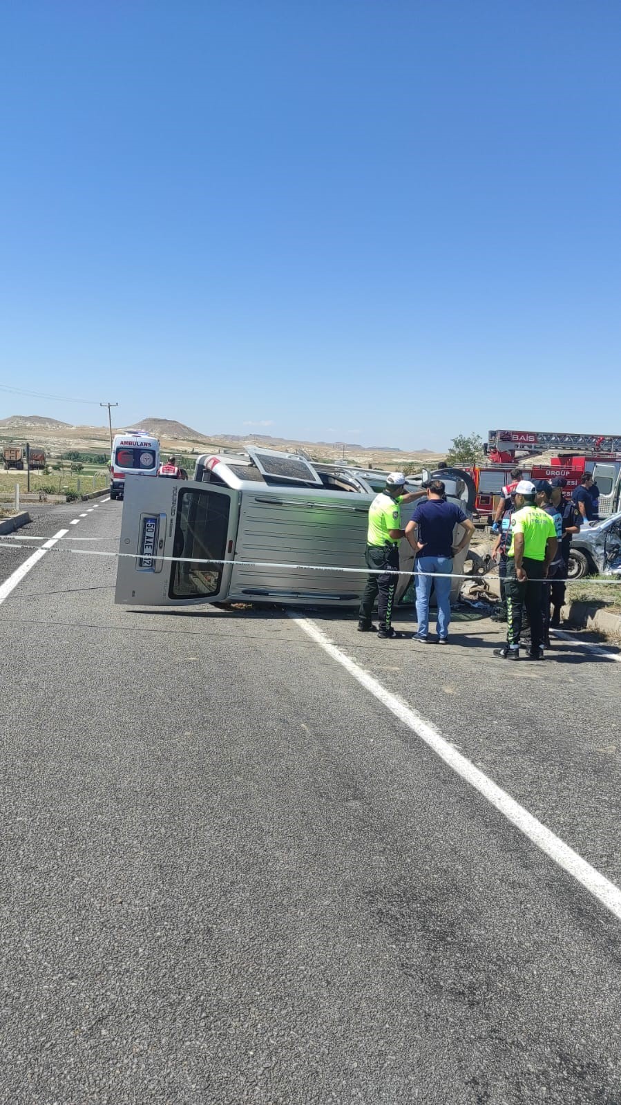 Nevşehir’de trafik kazası: 1 ölü, 4 yaralı
