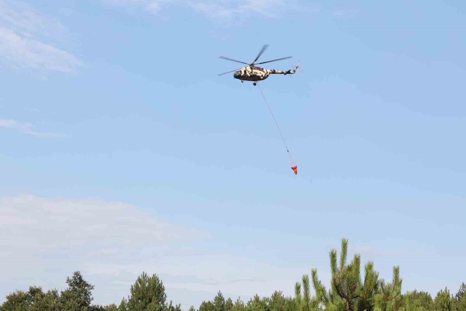 Zonguldak&rsquo;taki orman yangınında 22 d&ouml;n&uuml;m arazi zarar g&ouml;rd&uuml;
