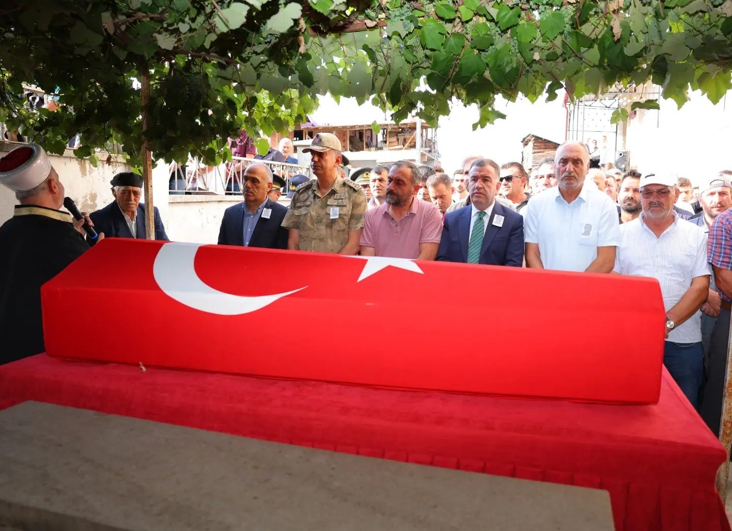 Kıbrıs Gazisi son yolculuğuna uğurlandı