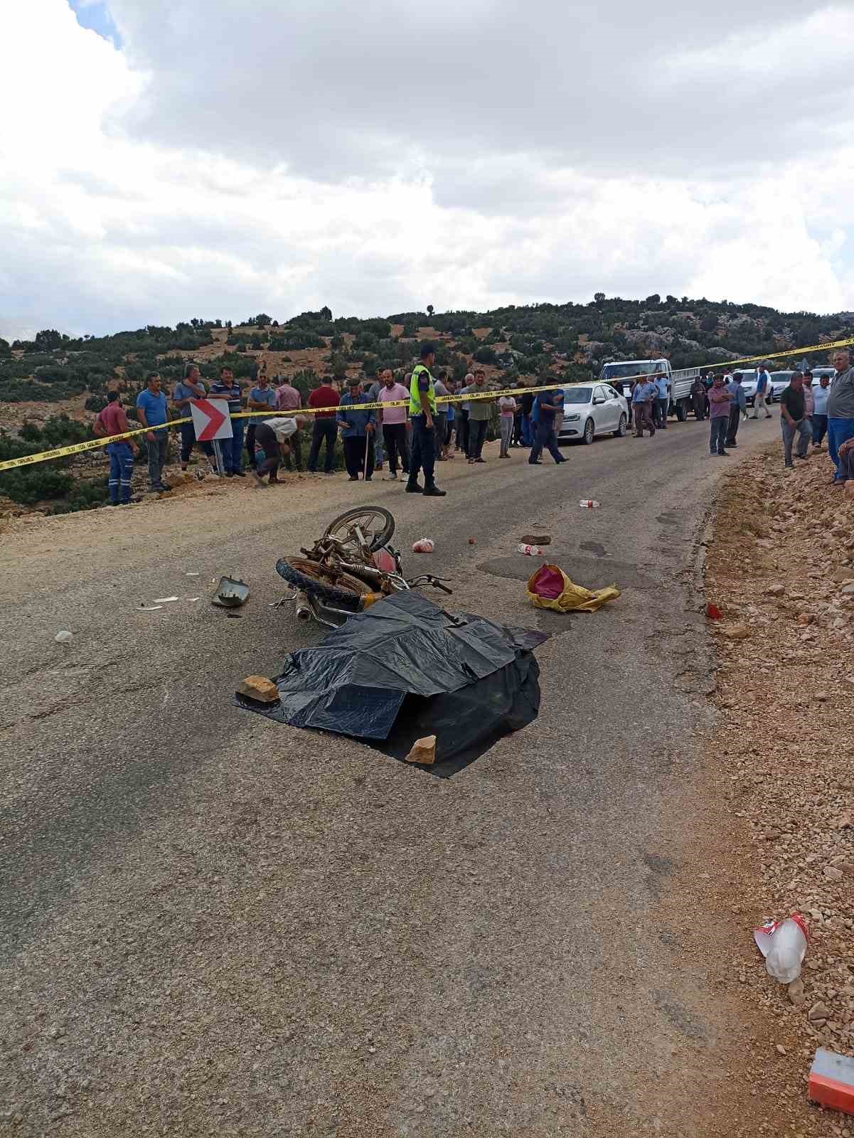 Korkuteli’nde motosiklet kazası: 1 ölü
