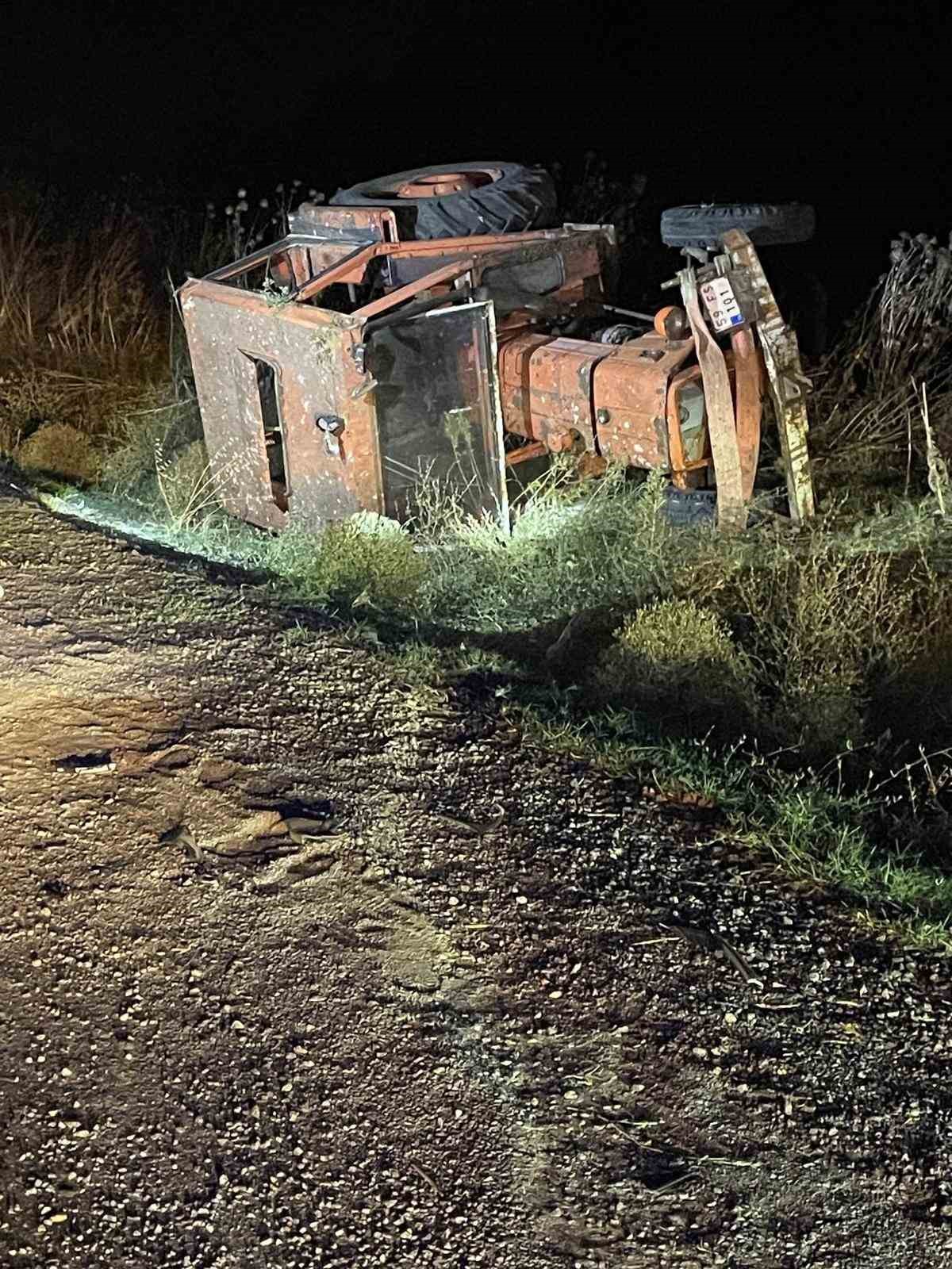Trakt&ouml;r ile otomobil &ccedil;arpıştı: 1 yaralı

