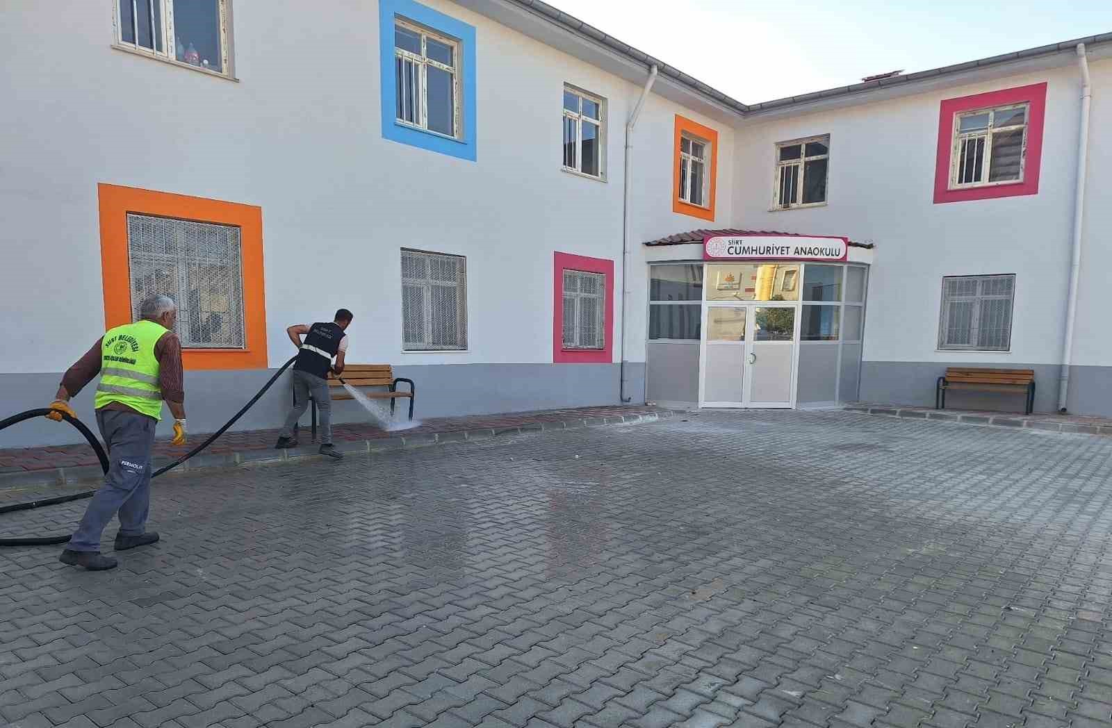 Siirt&rsquo;te okullar yeni sezona hazırlanıyor
