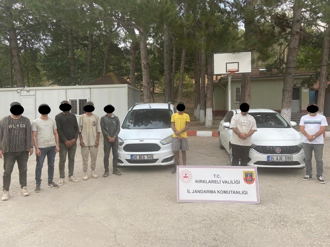 Kırklareli’nde 519 düzensiz göçmen yakalandı