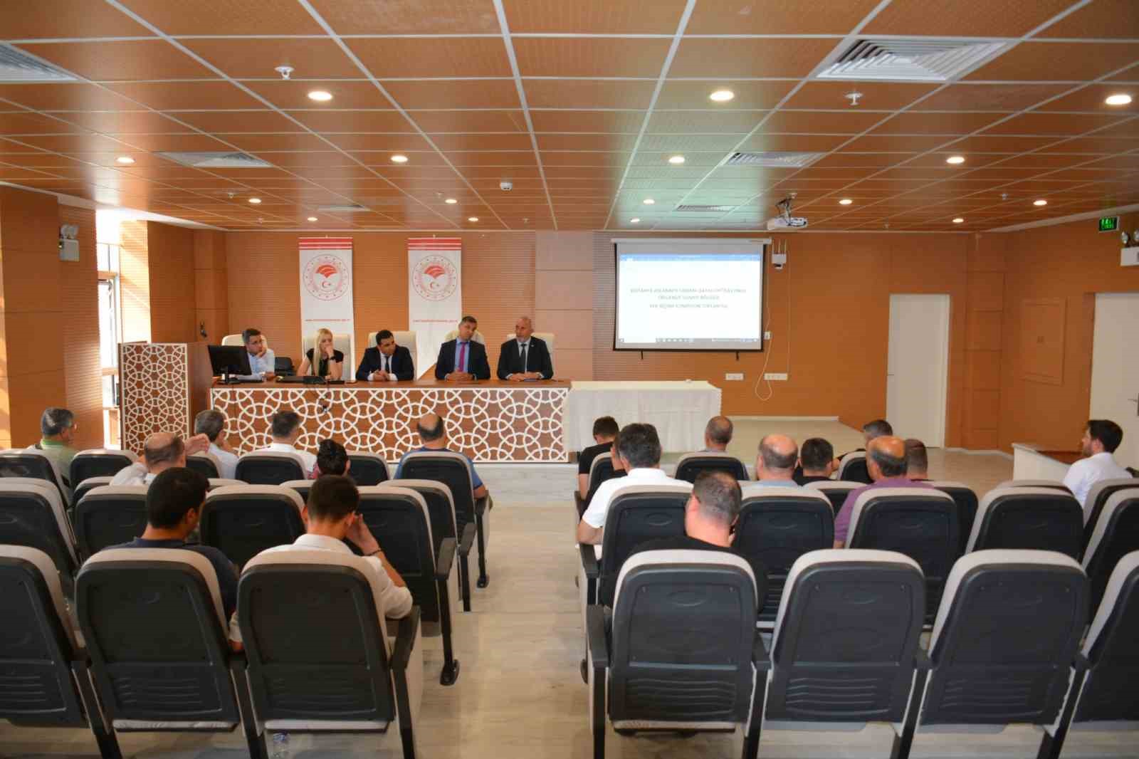 Aslanapa&rsquo;da kurulacak TDİOSB i&ccedil;in yer se&ccedil;imi toplantısı
