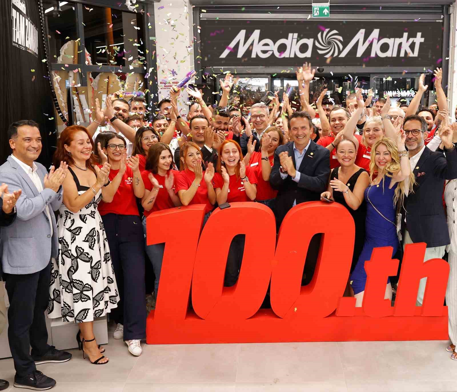 MediaMarkt, T&uuml;rkiye&rsquo;deki 100&rsquo;&uuml;nc&uuml; mağazasını a&ccedil;tı

