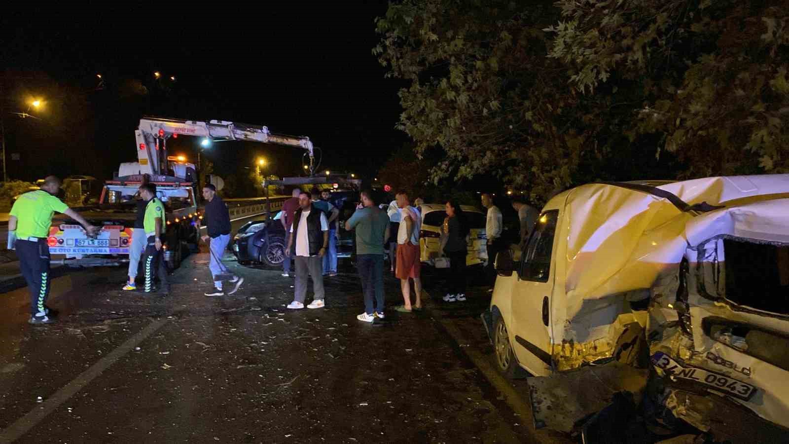 Kdz.Ereğli’de trafik kazası; 1 yaralı