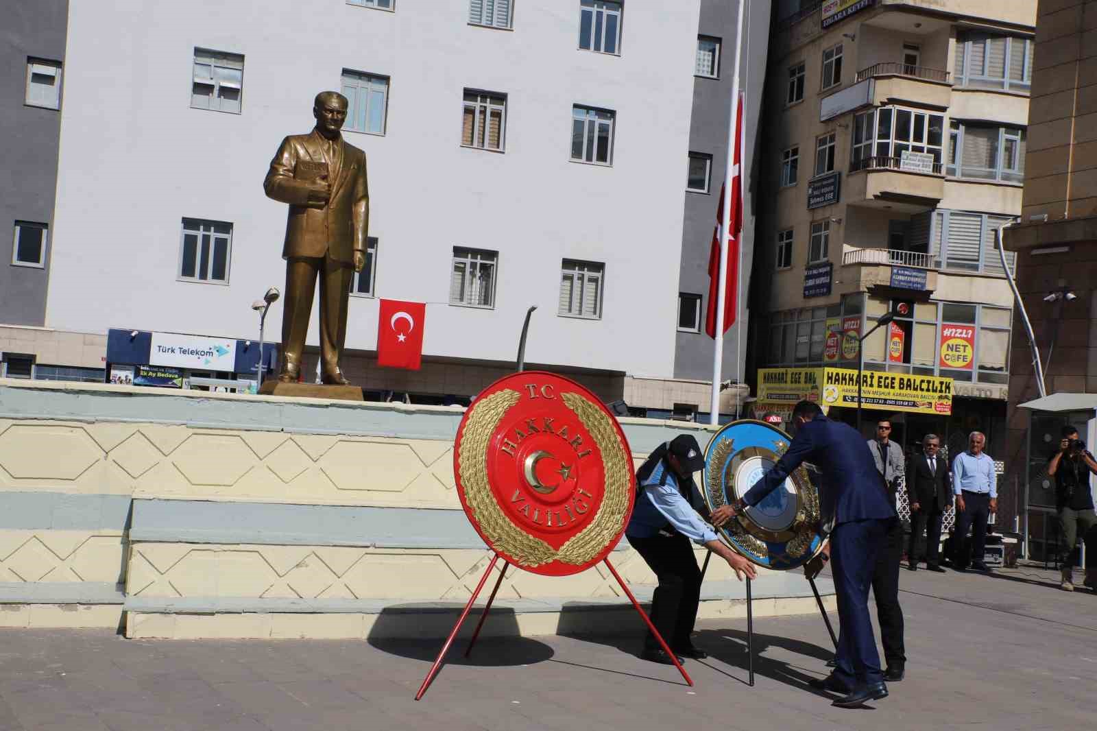 Hakkari’de 30 Ağustos Zafer Bayramı coşkusu
