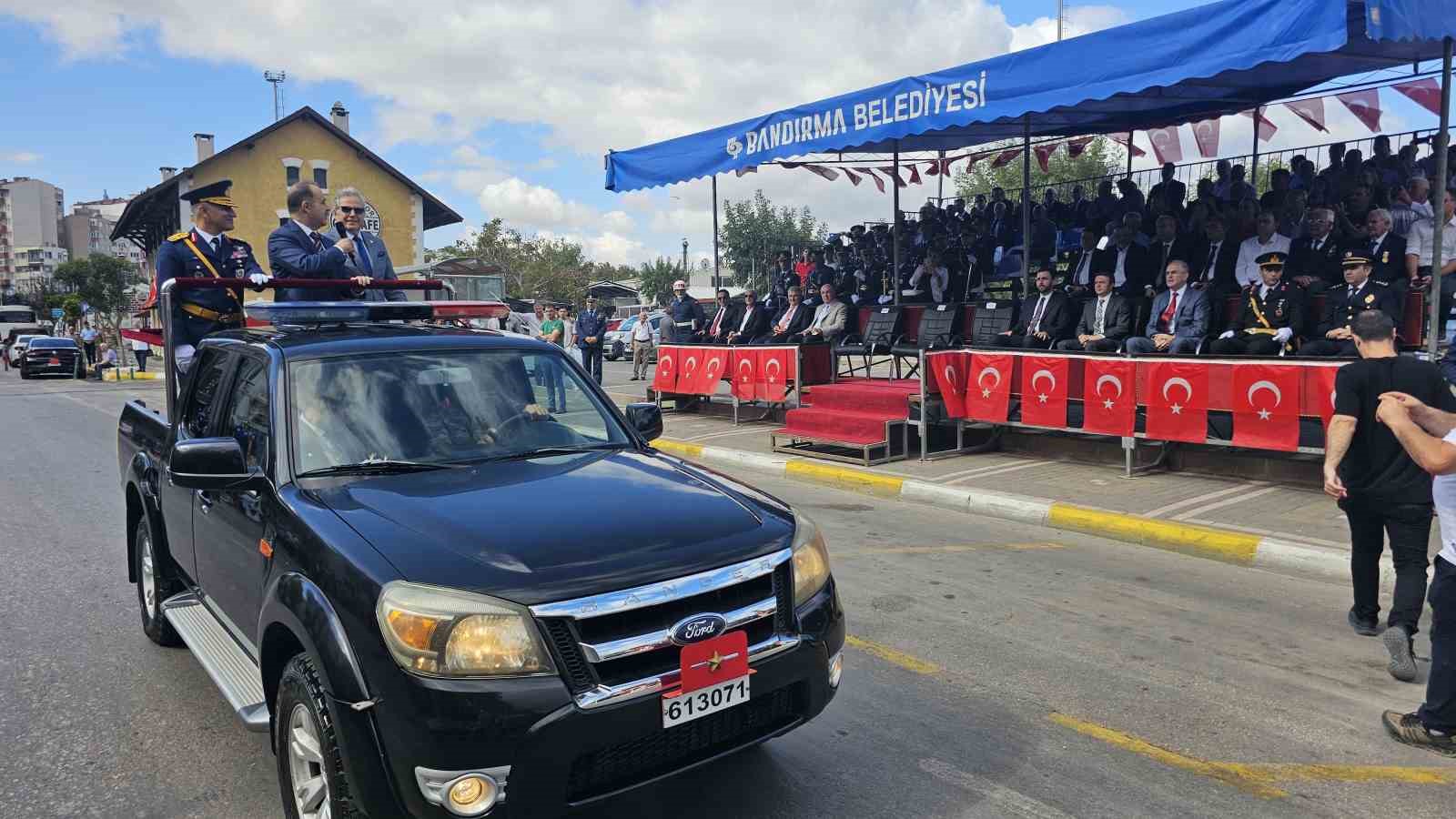 Bandırma&rsquo;da 30 Ağustos Zaferi Bayramı Coşkusu
